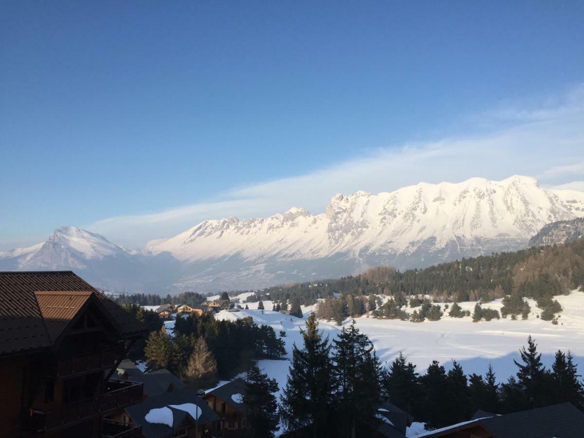 Eden Sur Les Pistes Avec Vue Panoramique Sur La Vallee Apartment La Joue du Loup Exterior photo