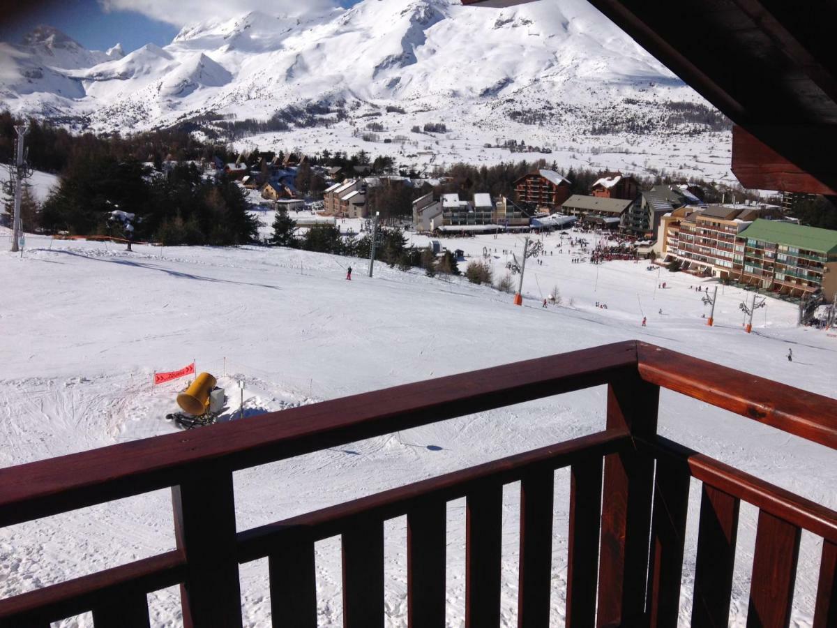 Eden Sur Les Pistes Avec Vue Panoramique Sur La Vallee Apartment La Joue du Loup Exterior photo